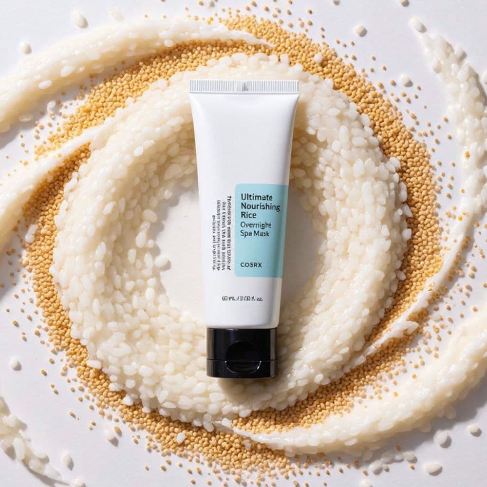 COSRX Ultimate Nourishing Rice Overnight Spa Mask with Rice Extract 68% & Niacinamide 2% - Image 3